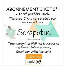 Abonnement 3 kits - envoi par colissimo